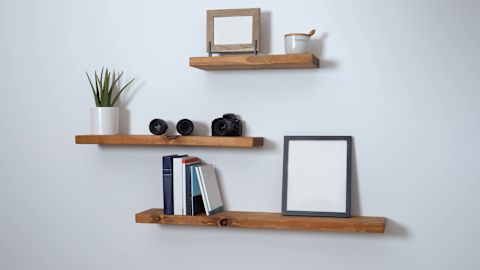 floating shelves