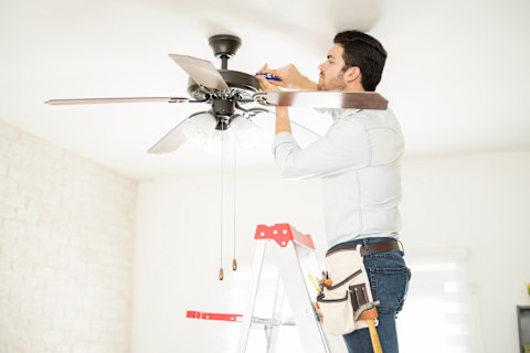 energy saving tips - fan installation